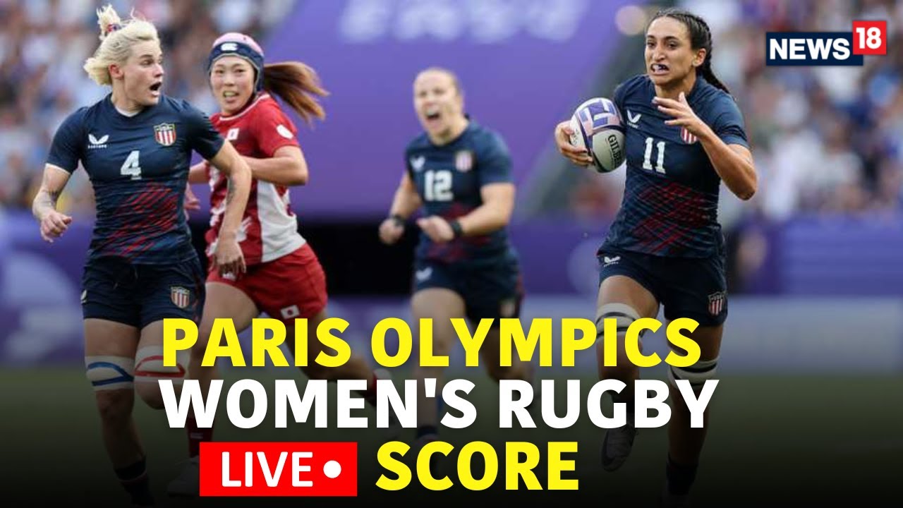 Paris Olympics 2024 LIVE | Live From A Fan Zone In Paris Olympics | Women's Rugby LIVE | N18G