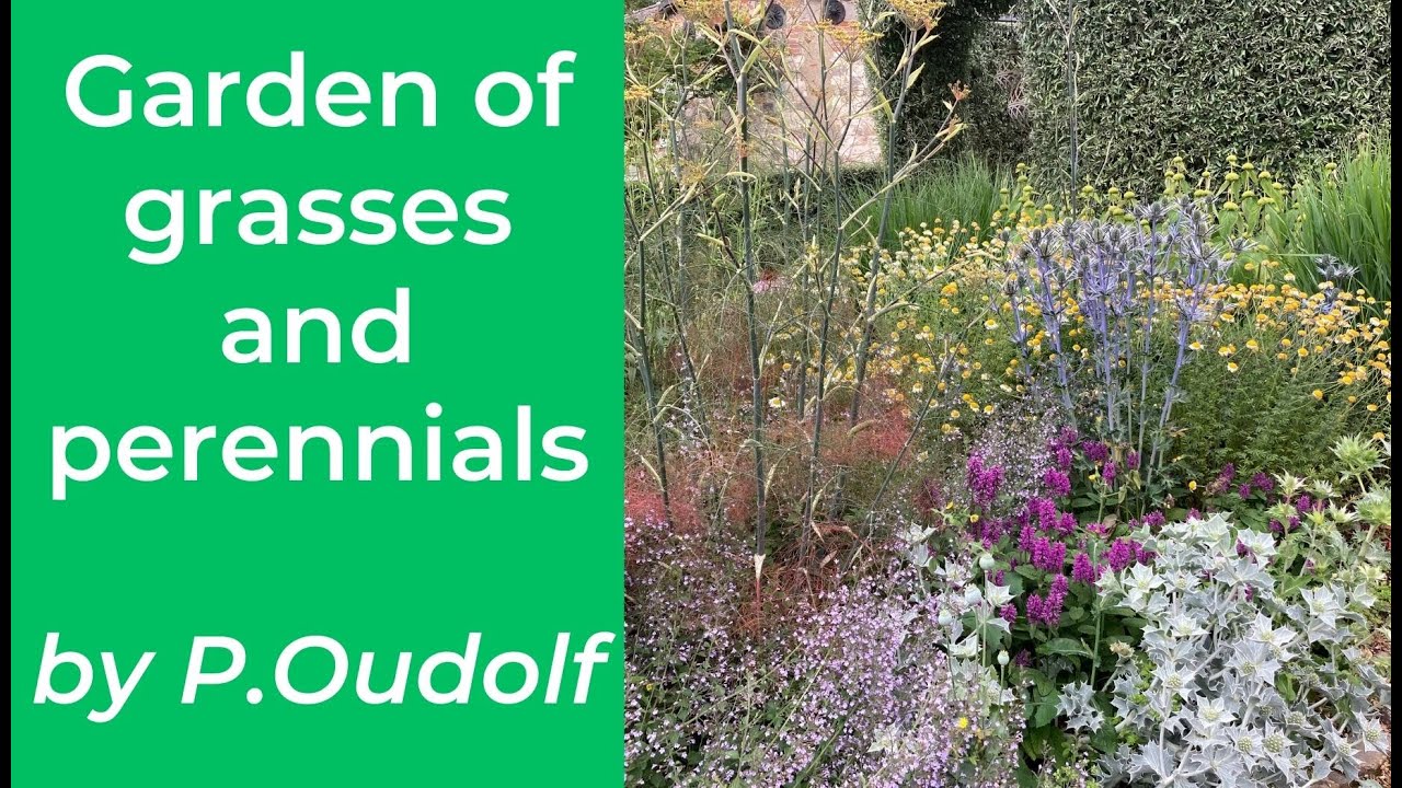 PIET OUDOLF's GRASSES & PERENNIALS at Bury Court (subtitles/CCs)