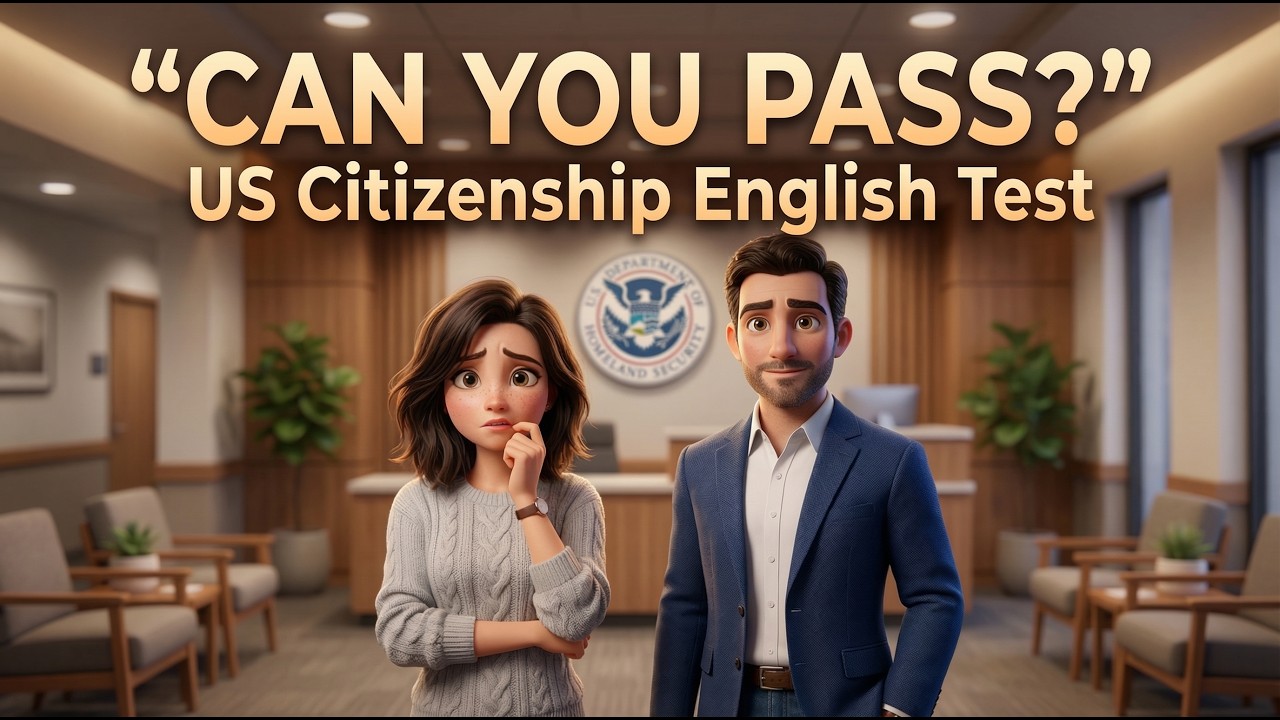 Can You Pass the U.S. Citizenship English Test? | English Story