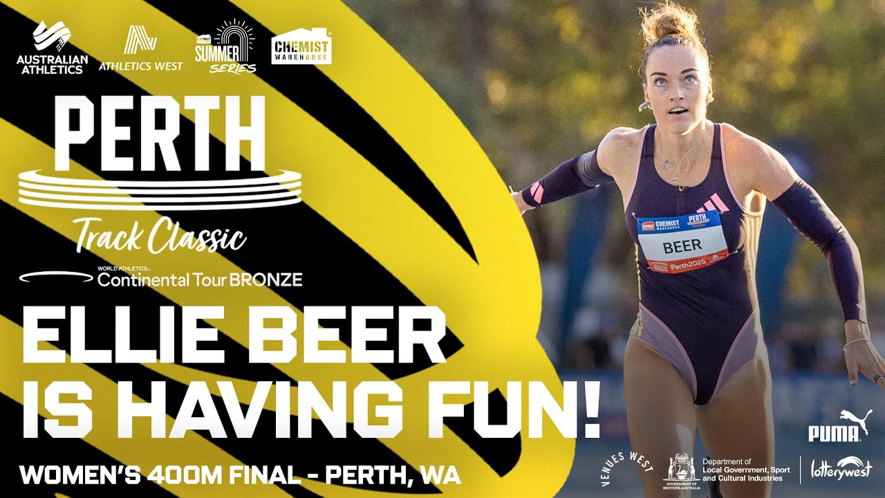 Women's 400m Final | 2025 Perth Track Classic
