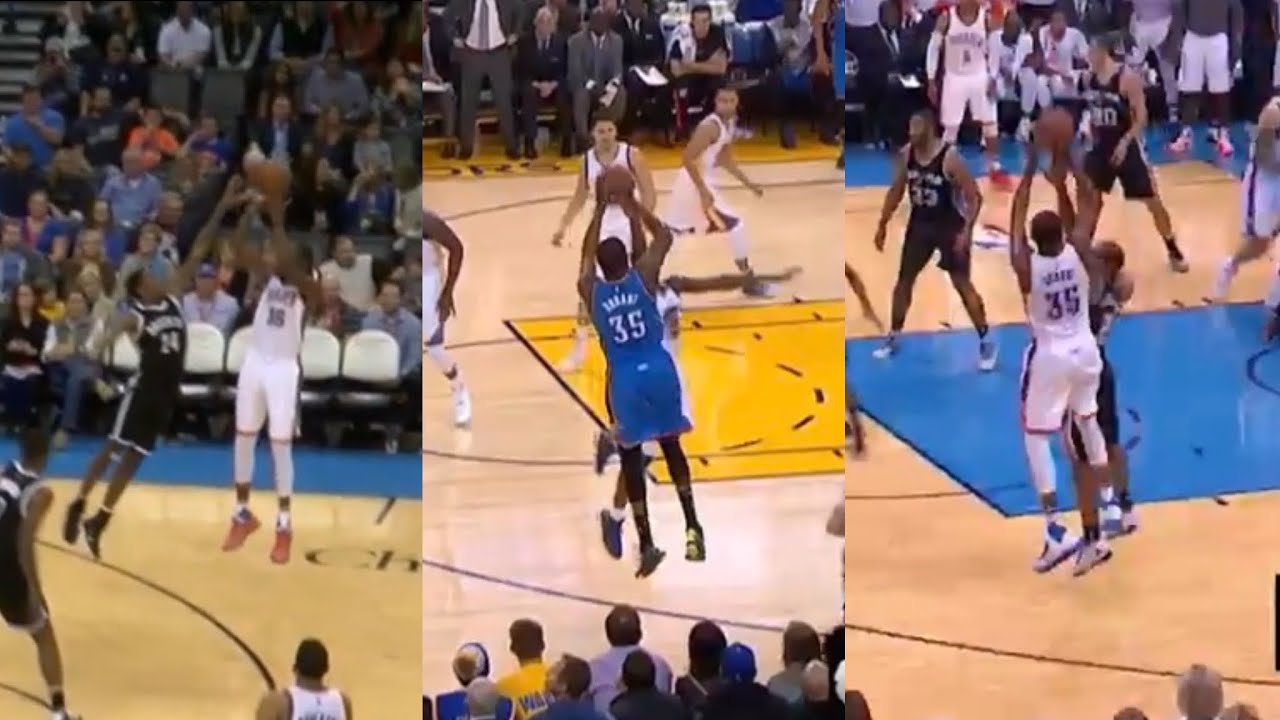 Kevin Durant shot making reel 2015/16