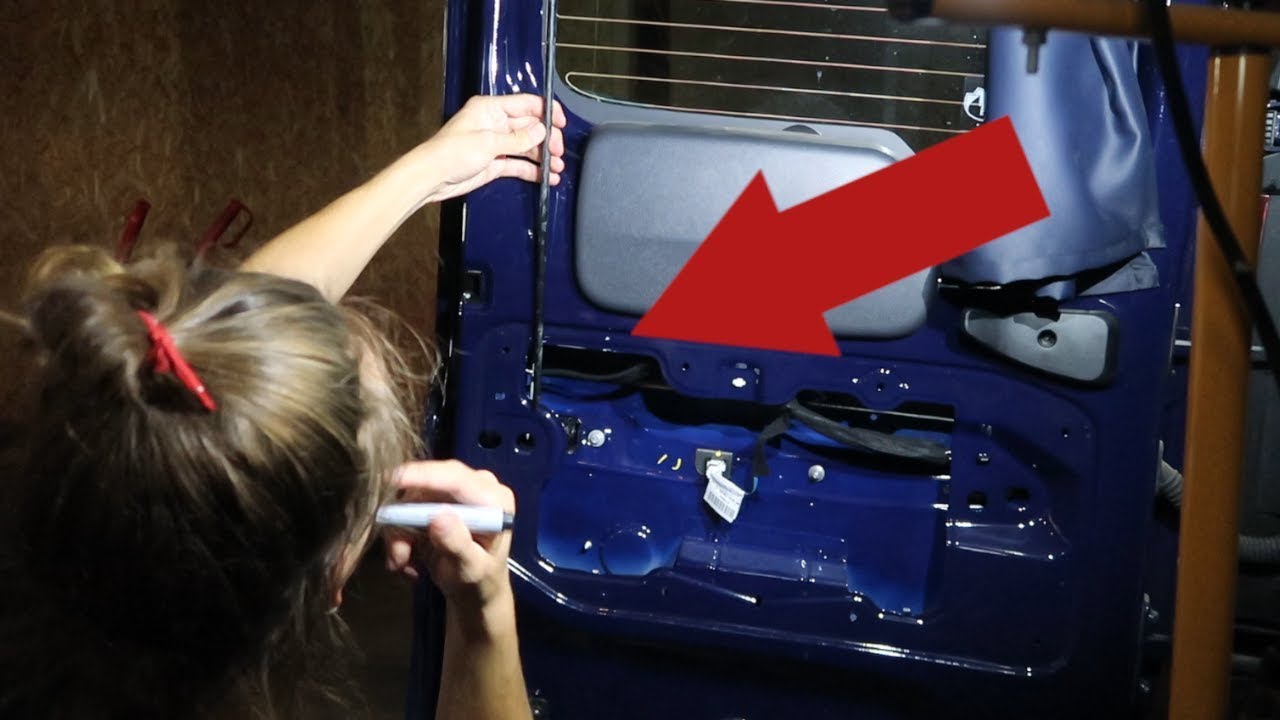 Tür von innen öffnen upgrade || DACIA DOKKER  MINI CAMPER ||