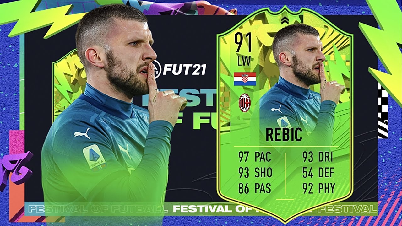 FIFA 21: ANTE REBIC 91 FESTIVAL OF FUTBALL PLAYER REVIEW I FIFA 21 ULTIMATE TEAM