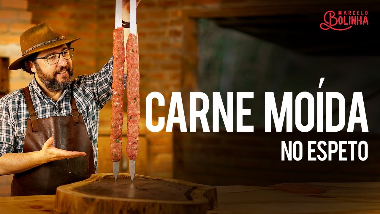 SIMPLES, FÁCIL E BARATO: CARNE MOÍDA NO ESPETO!