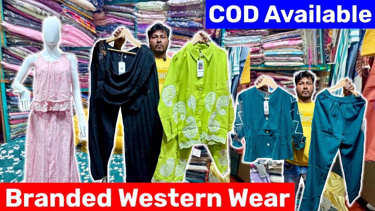 Branded Western Wear Wholesale In Kolkata l Imported Style Western Wear Wholesaler l Coord Set Dress