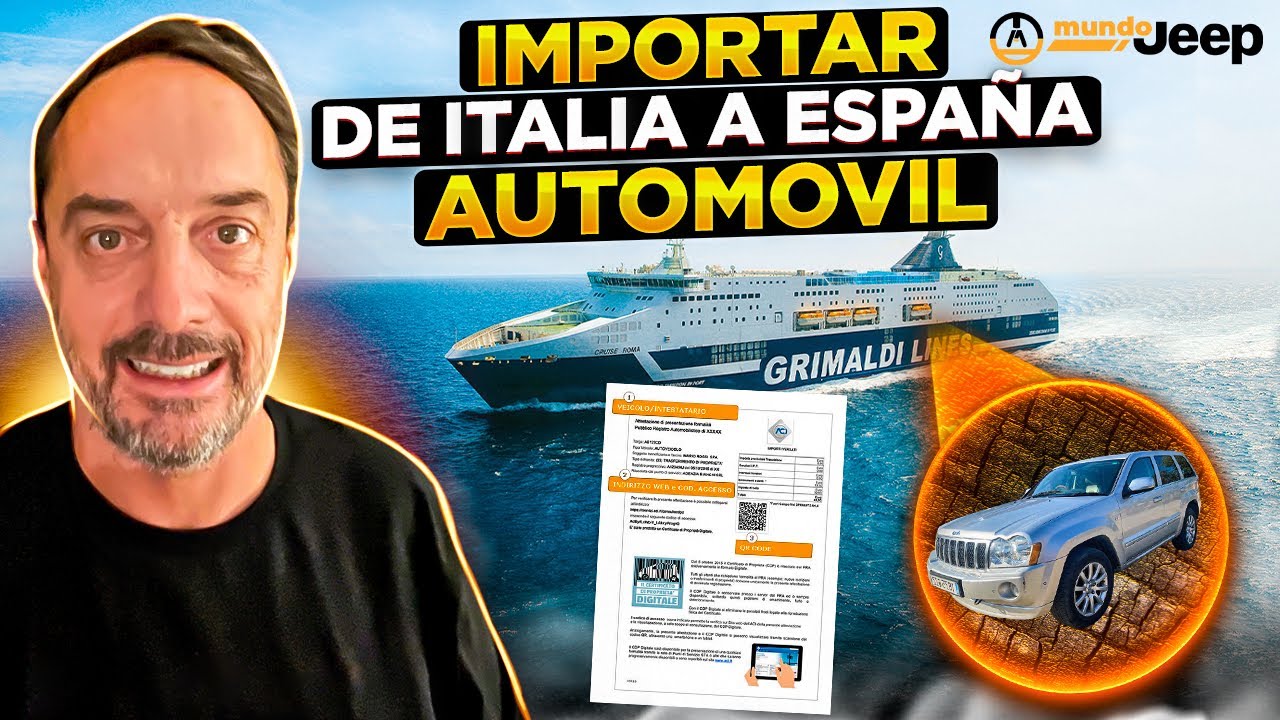 Hoy como importar de Italia a España con #mundojeep