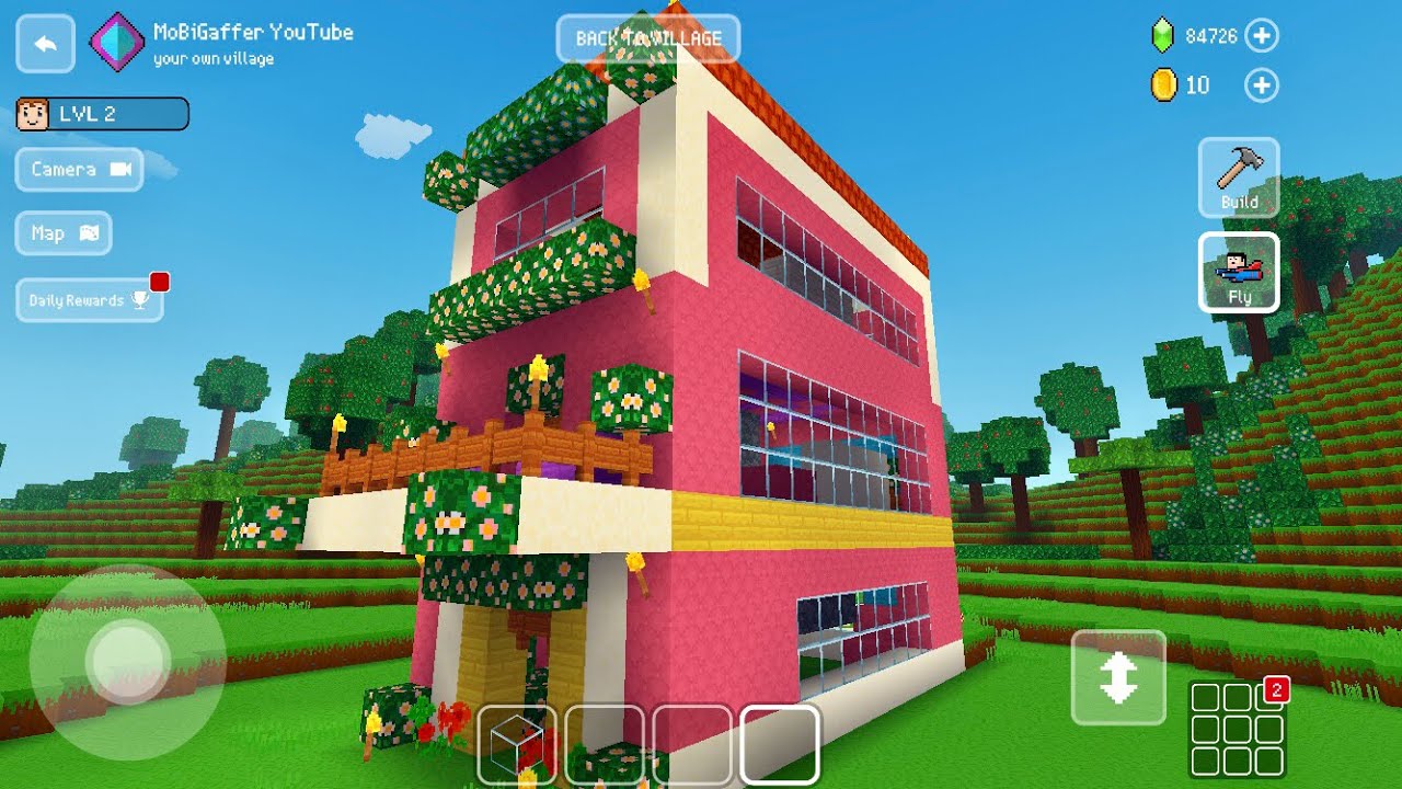 Block Craft 3D: Crafting Gameplay #4913 | Modern House 🏠 