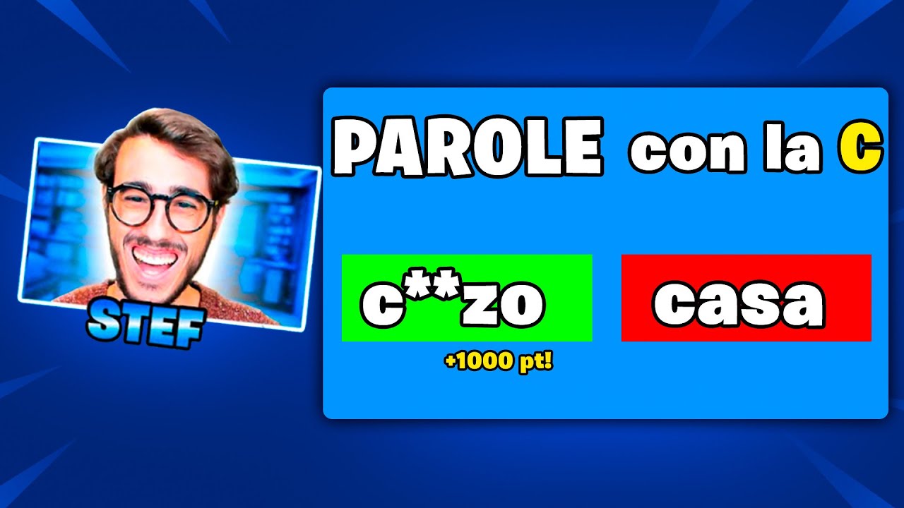 DIMMI 10 PAROLE CON LA LETTERA C! - Stopots