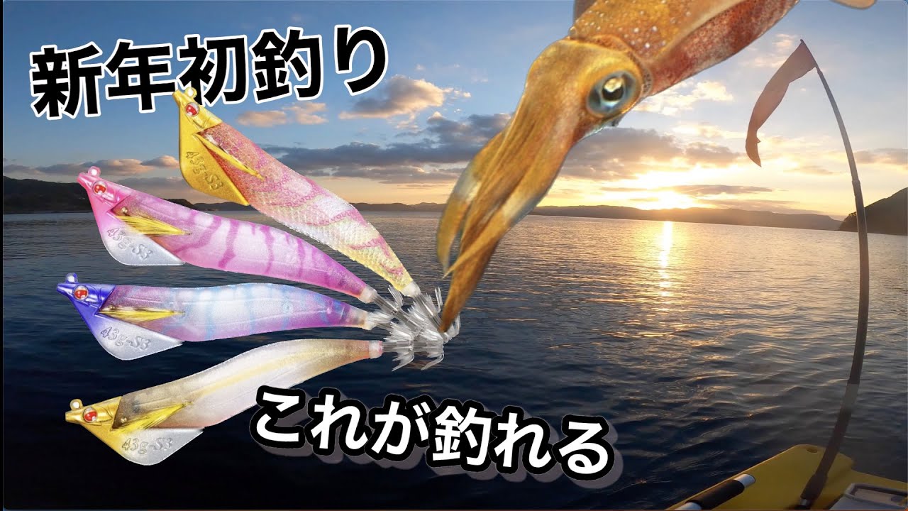 イカが簡単に釣れる釣法！冬のボート釣りはこれで決まり！釣って楽しい食べて美味しい真冬最高の釣り