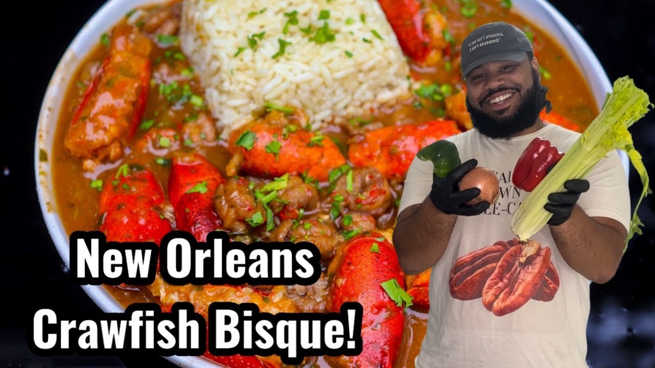 Crawfish Bisque | Southern Cooking | Chef Alden B