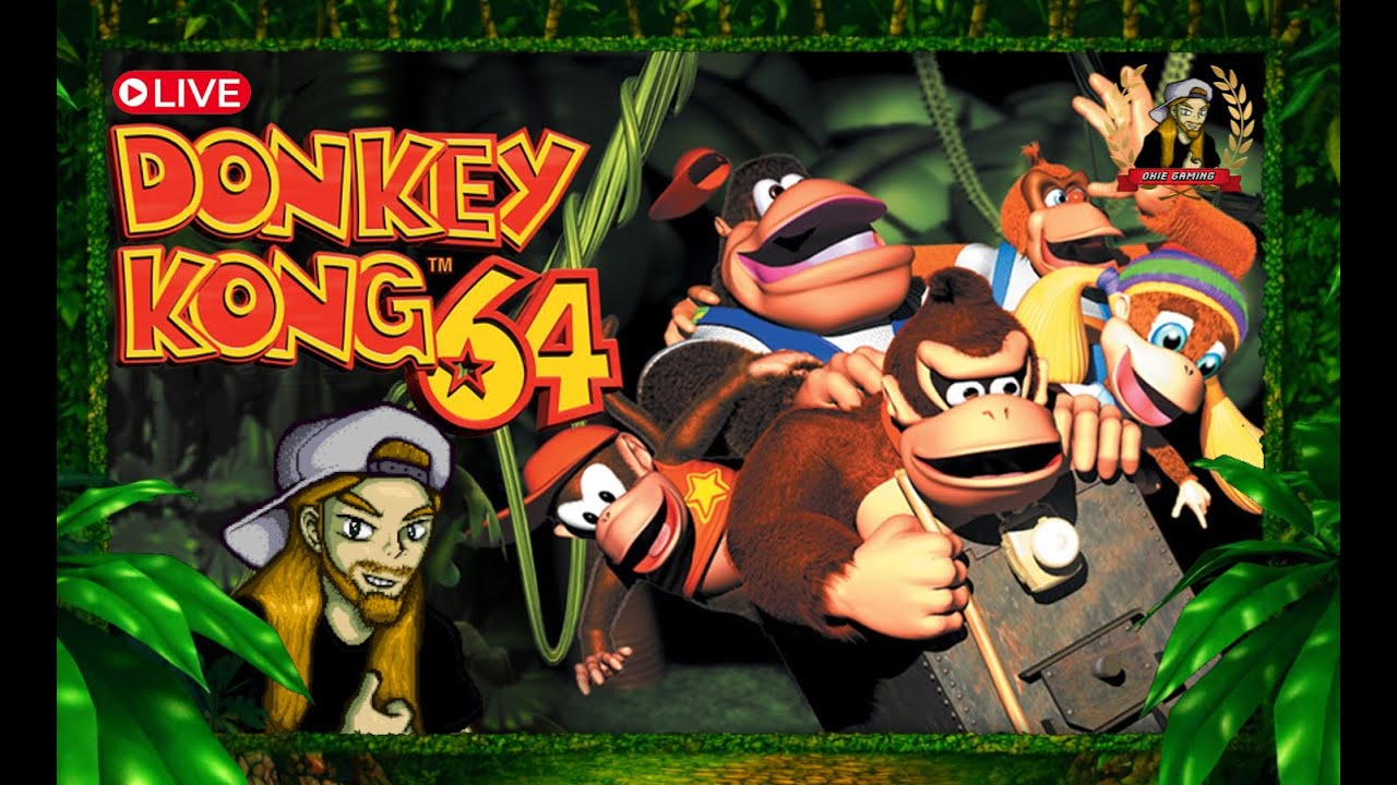(VERTICAL) Donkey Kong 64! 102% Playthrough Try! Part 5 #donkeykong #dk64 #rare #retrogaming