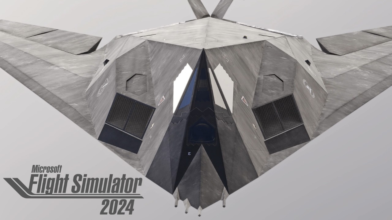 Microsoft Flight Simulator 2024 | Lockheed F-117 Nighthawk | Beale AFB ✈ Miramar MCAS