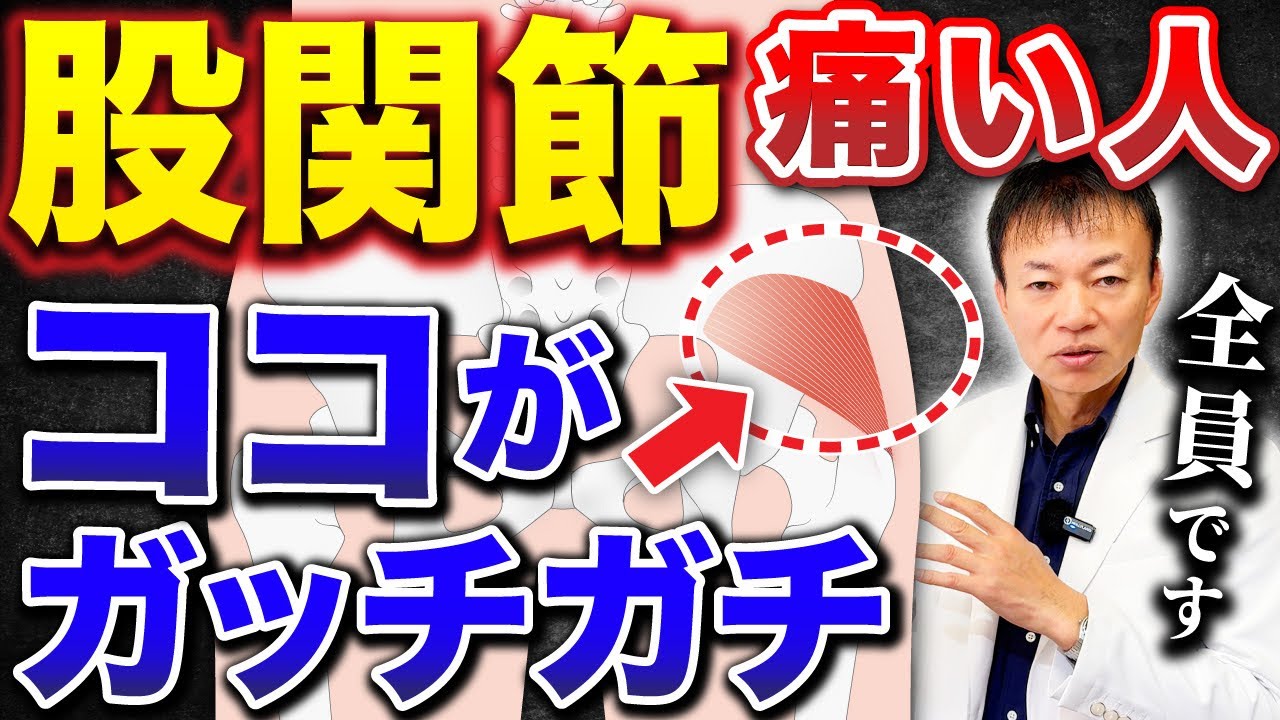 【全員硬いから注意】60歳でも痛みがない人はみんなここを動かしてる！絆創膏を貼るだけで一生元気に歩ける方法