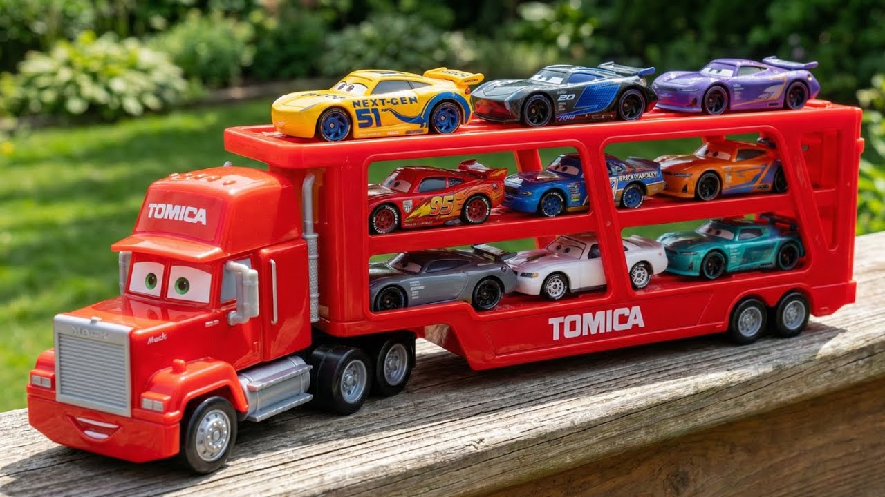 Lot of Disney Pixar Cars Unboxing Review | Lightning McQueen Bubble RC Cars |Car toys truck toys asm