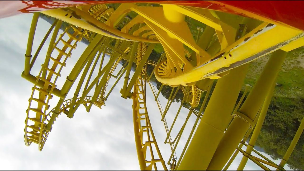 Gauntlet Roller Coaster POV Vekoma SLC Magic Springs Arkansas