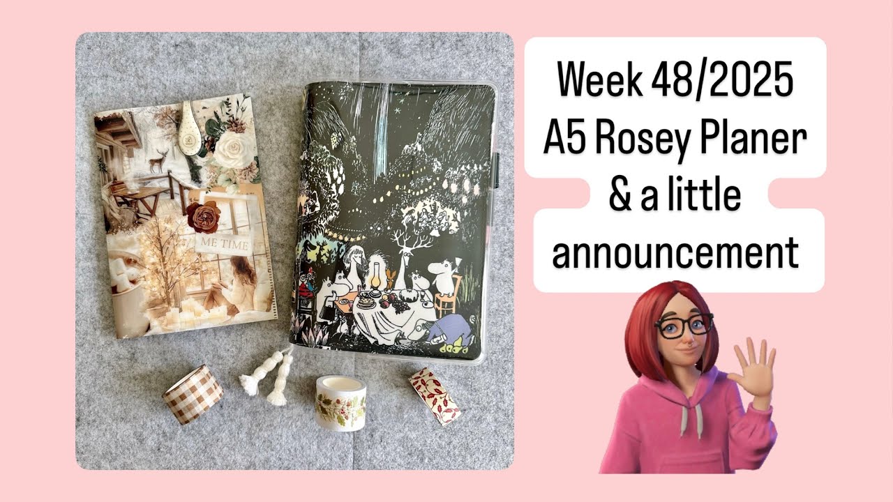 Неделя 48/2025 — Планировщик и анонс Rosey A5 🩷