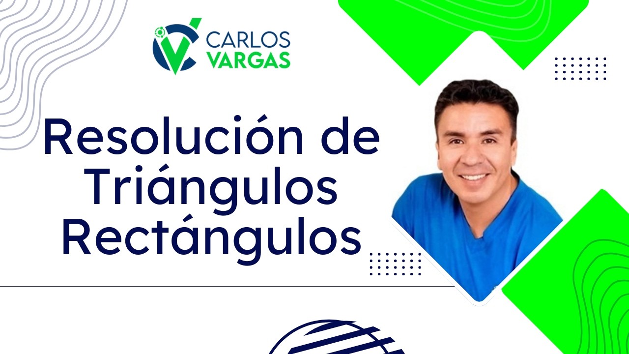 📐Resolución de TRIÁNGULOS Rectángulos, Fácil y práctico!!! ✅​