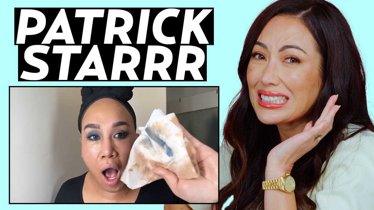 Reacting to Patrick Starrr's DRUNK Nighttime Skincare Routine! | Susan Yara