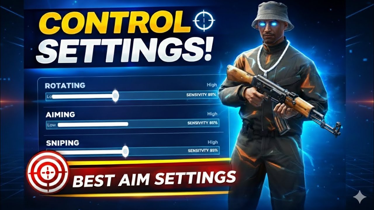 How to Get Perfect Aim in Flex City! (AK-47 & M4 Sensitivity) 🔥