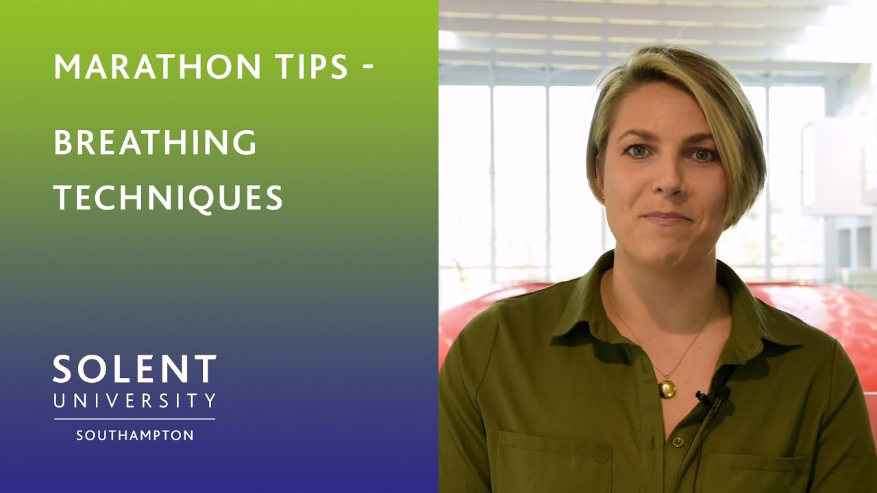 Tips for running a marathon - Breathing techniques