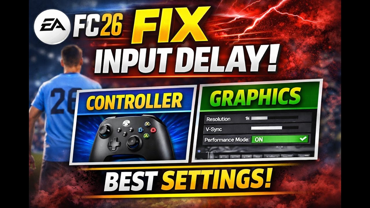How to Fix EA FC 26 PC Input Delay: Smooth Gameplay Again !