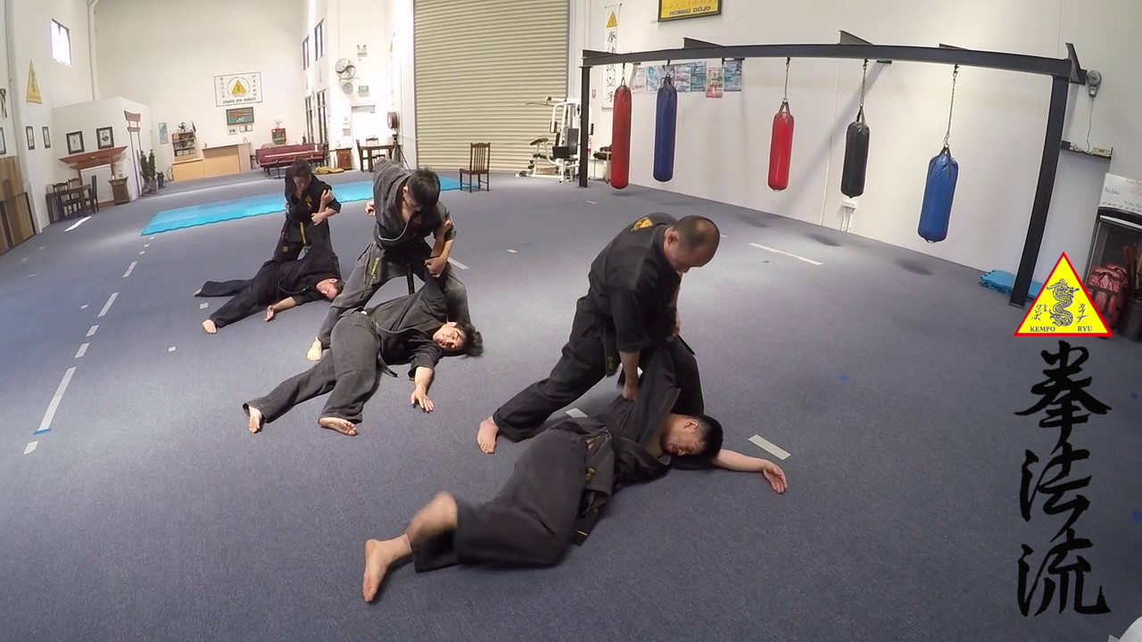 Kempo Ryu Karate Basic Self Defence 1-10 (10th - 8th Kyu)