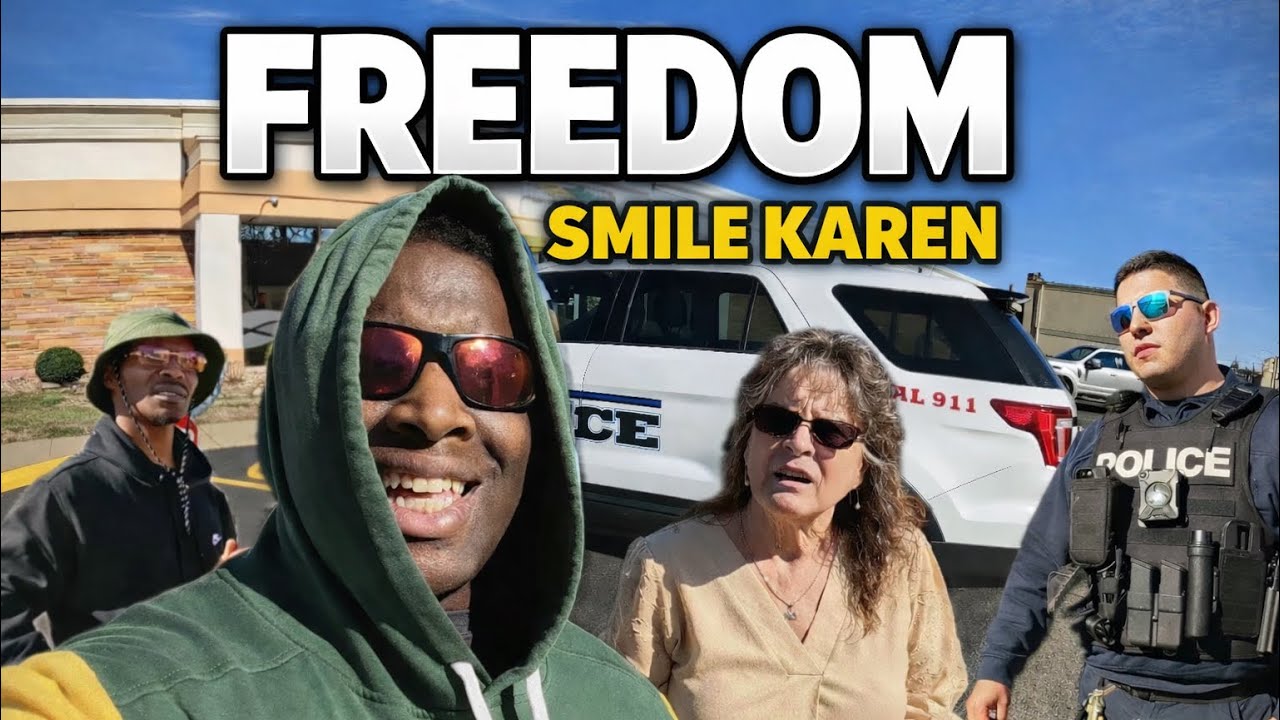 RACIST KAREN ASKS TWO BLACK GUYS WHY THEY ARE IN THIS COUNTRY 