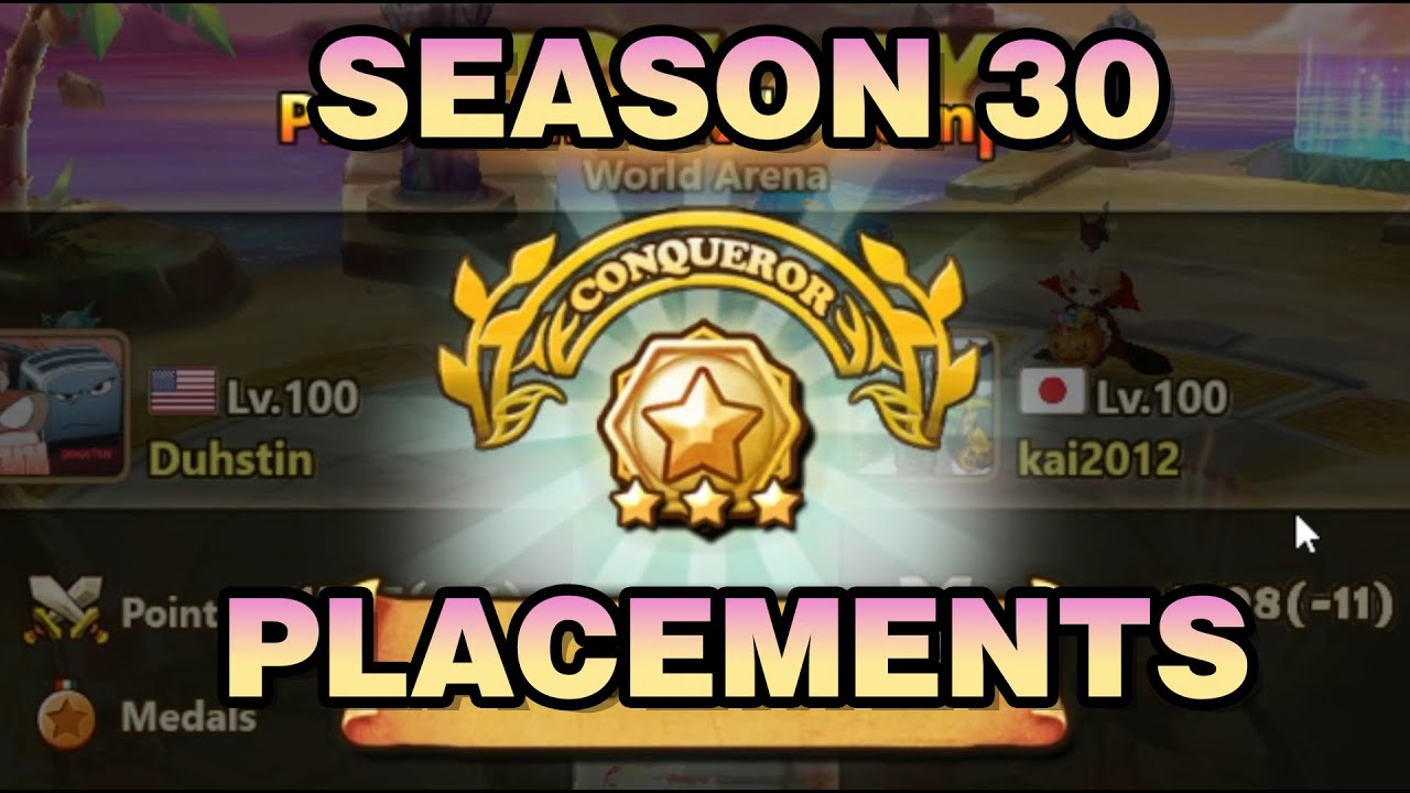 RTA Season 30 Placement Matches
