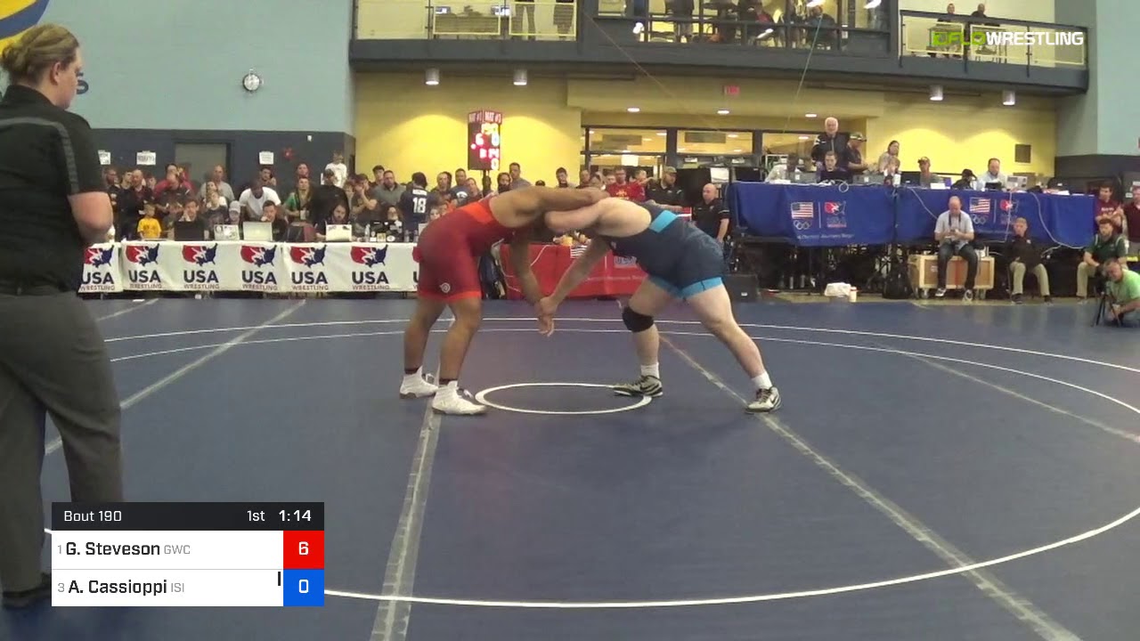 2018 FS WTT Challenge/UWW Juniors 125 Finals - Gable Steveson (GWC) Vs. Anthony Cassioppi (ISI).mp