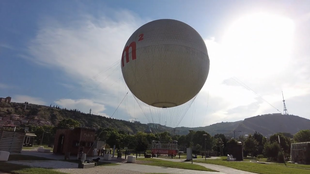 Rike Park Walking Tour. Tbilisi, Georgia