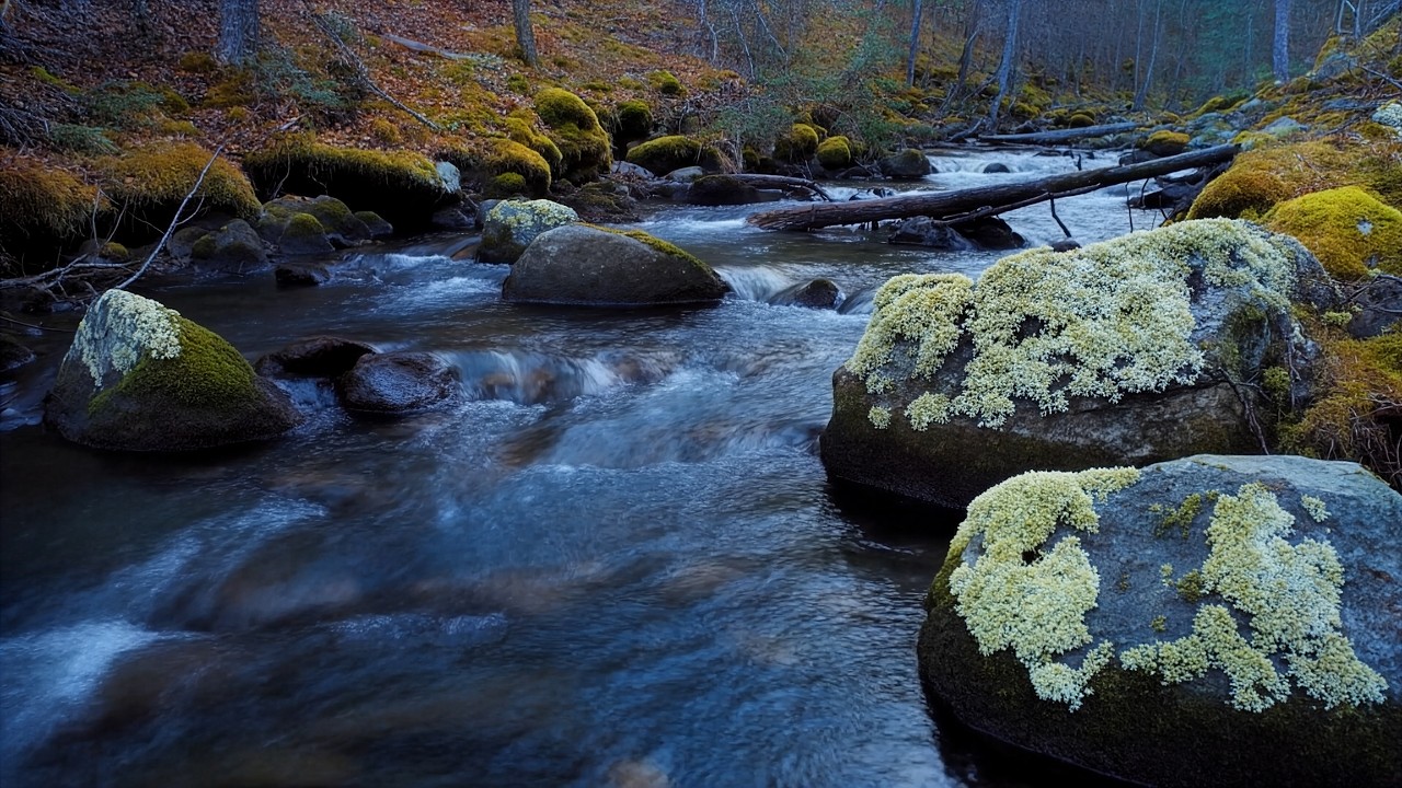 🌊 Gentle River Water Sounds, Calm Natural Stream Ambience for Relaxation and Quiet Work
