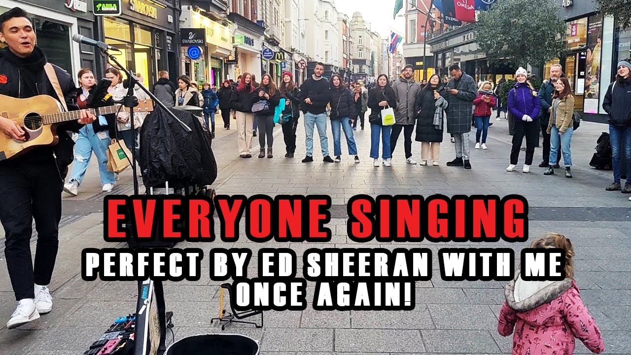 GOT THE CROWD TO SING WITH ME on PERFECT!
