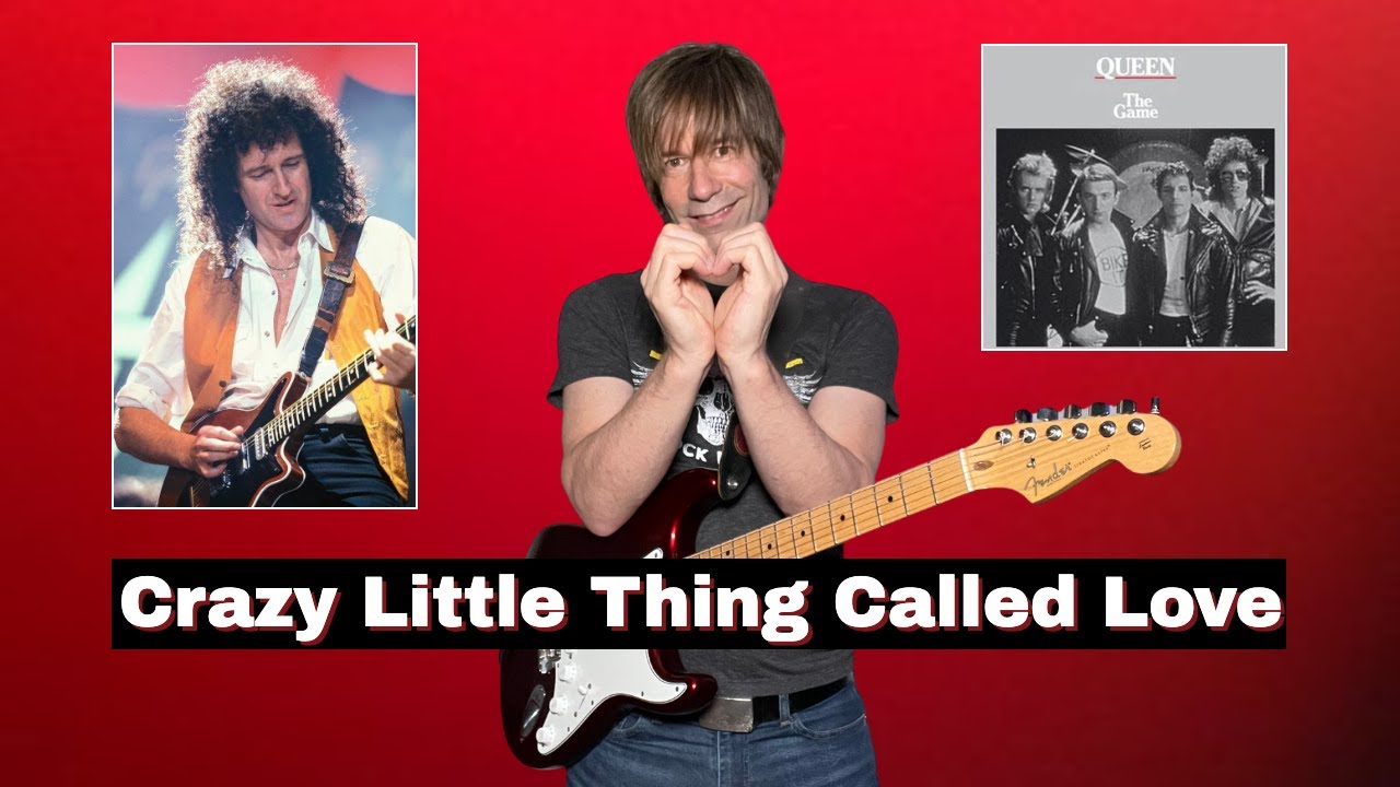 Queen / Brian May - Crazy Little Thing Called Love Solo Lesson