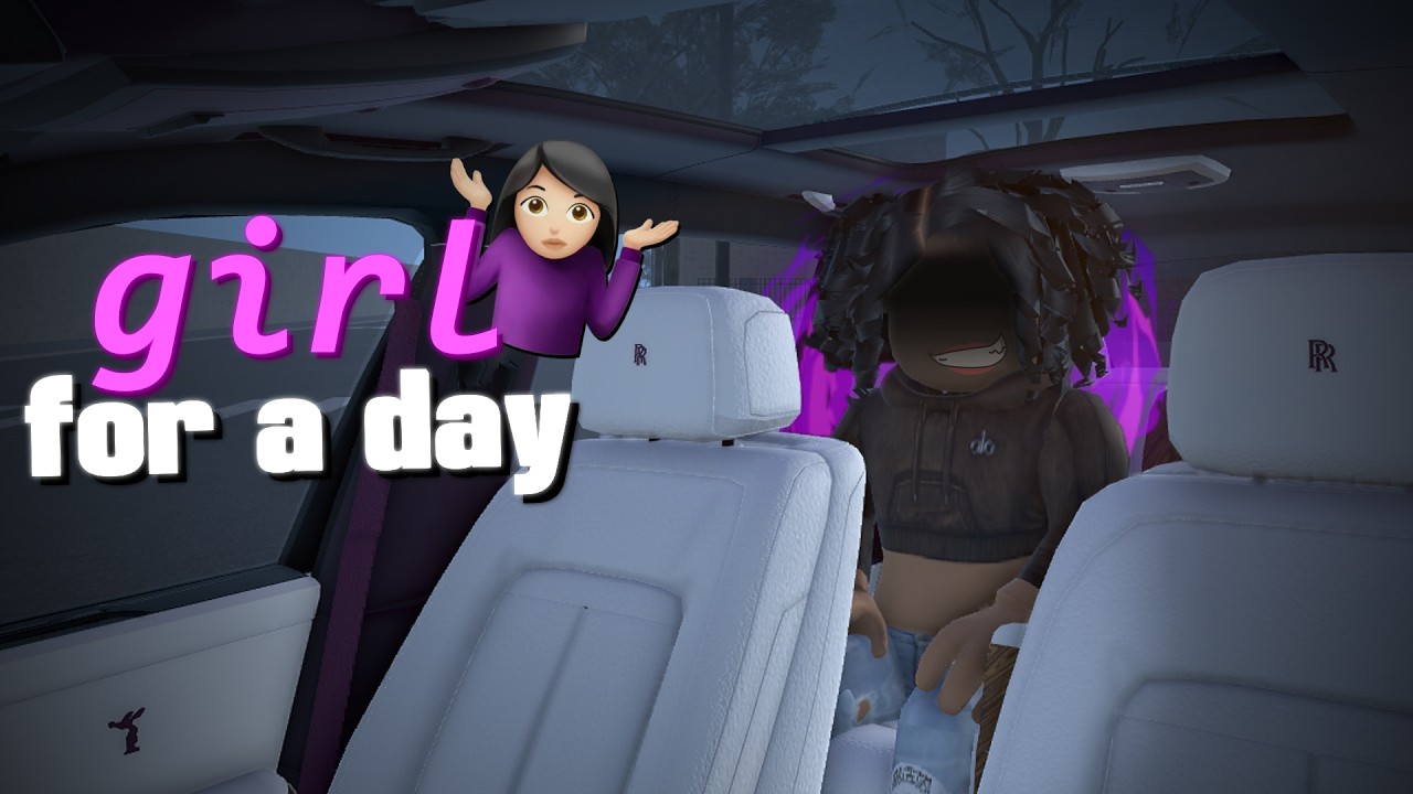 BECOMING A GIRL FOR A DAY ~ Roblox South Bronx