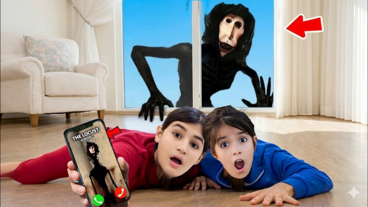 THE LOCUST ve HAMOOD HABİBİ GERÇEK HAYATTA BİZİM EVE GELDİ KAMERALARA YAKALANDI