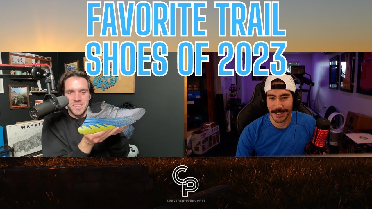 Conversational Pace Favorite Trail Shoes of 2023.  A Year In Review!