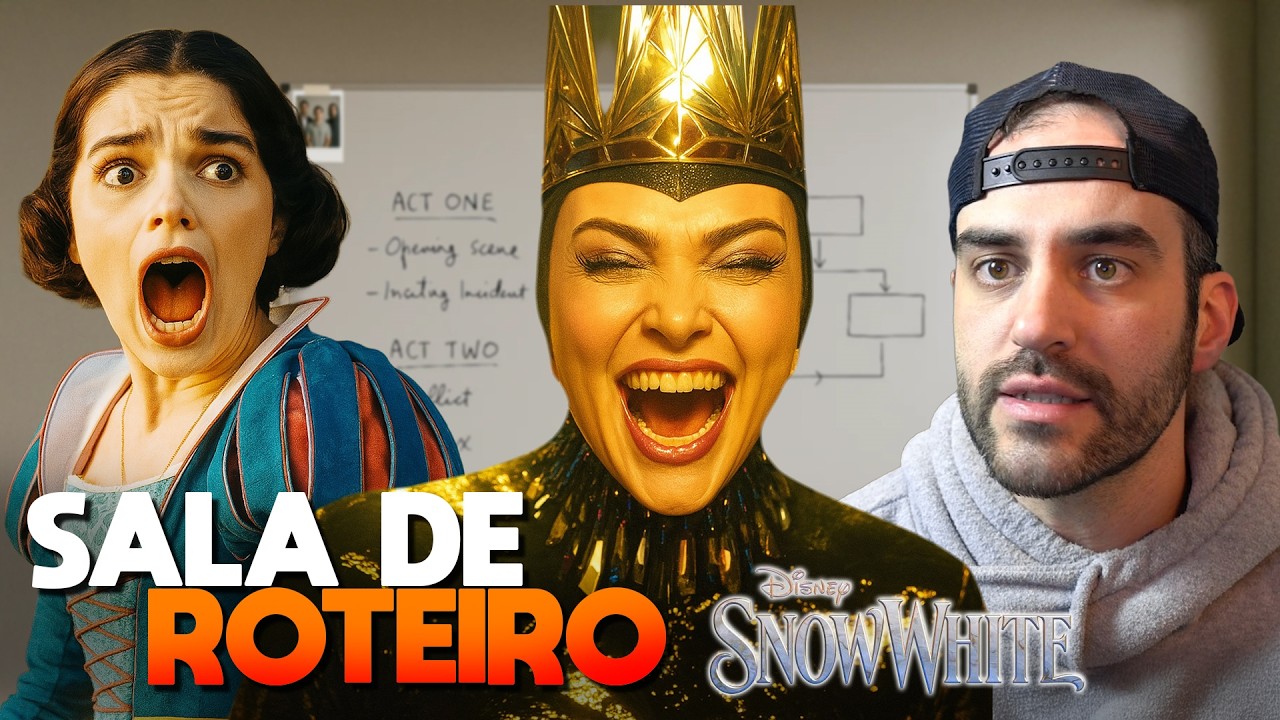 SALA de ROTEIRO de BRANCA DE NEVE