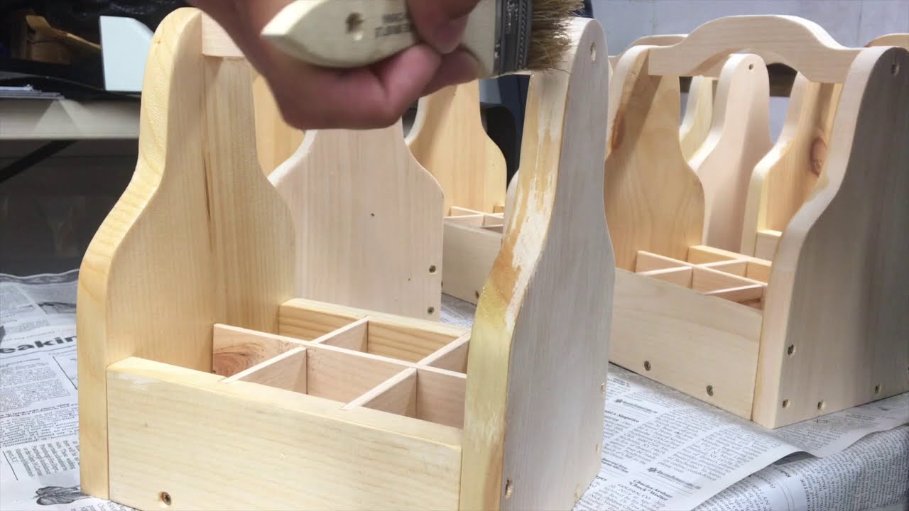 How to Mass-Produce Beer Tote 6-Pack Holders - Tutorial by Swadling Woodworking
