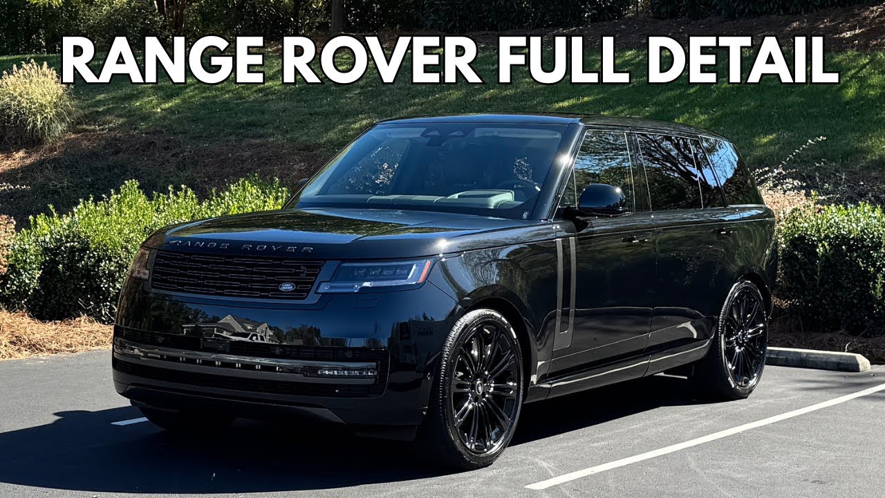 Cleaning Blacked Out Range Rover | Focus Detail