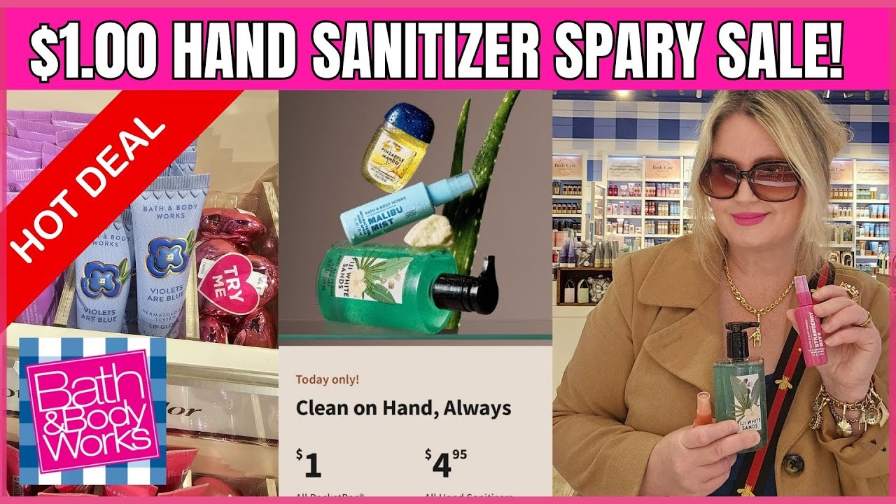 Bath & Body Works $1.00 POCKET BAC SALE/ HAND SANITIZERS | STORE WALK THRU