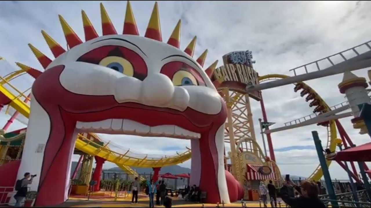 Hair Raiser at Ocean Park Off-Ride Footage