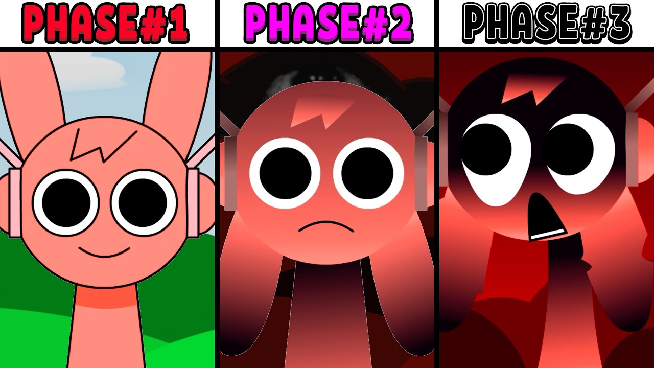 All Phases in New Incredibox Sprunki Oc of Rhogul: From Phase 1 to Phase 3
