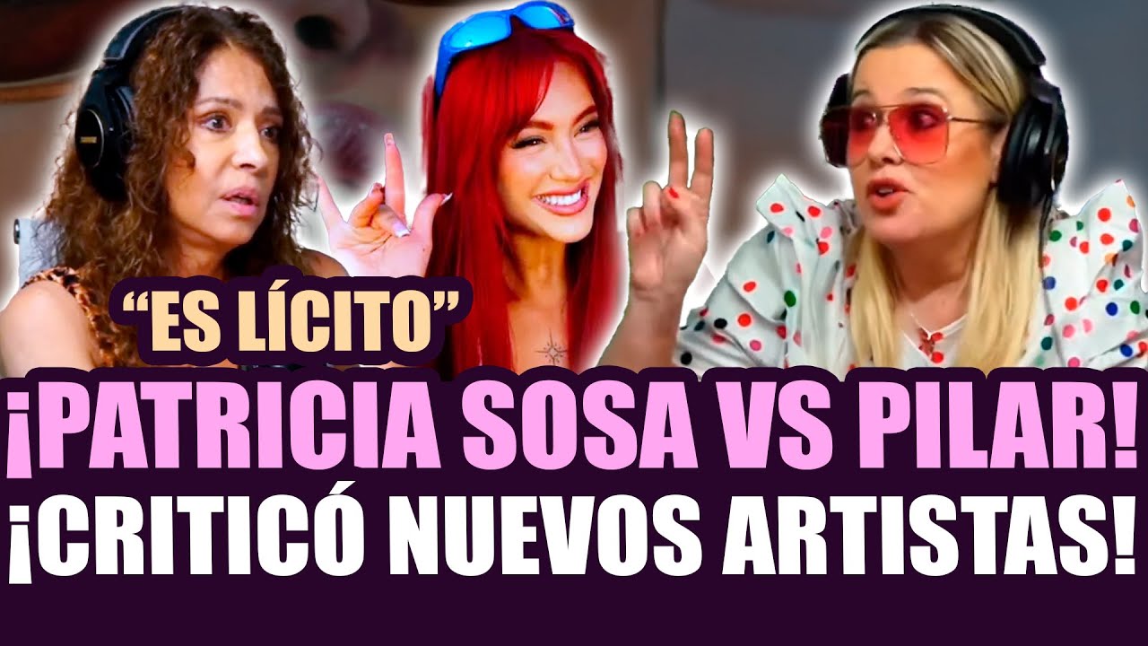 ¡PATRICIA SOSA LA UBICÓ A PILAR SMITH TRAS CRITICAR LA MÚSICA MODERNA! ¡APUNTÓ CONTRA FLOR VIGNA!