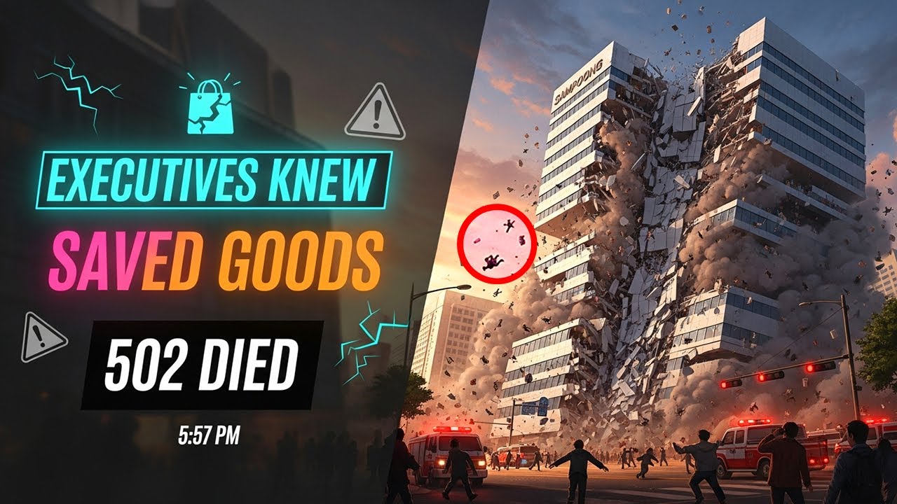 Sampoong Mall: Executives KNEW Collapse Coming, Saved Goods Not People