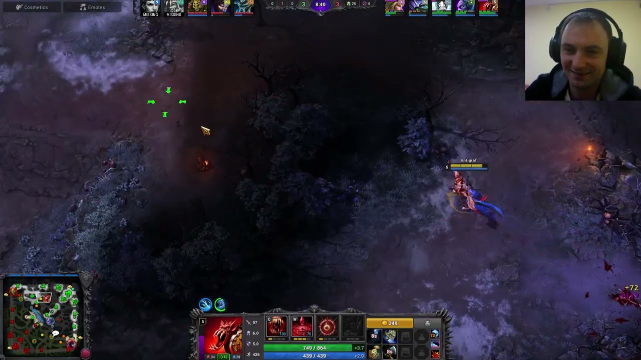 HoN Reborn - Match 20 (Blood Hunter) by.Antigraf