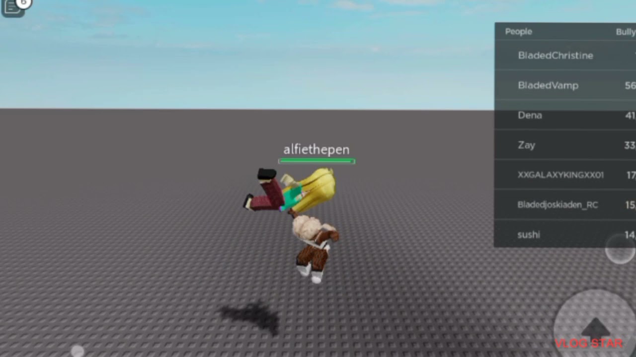 How to hit people hard in Bullying people simulator!!