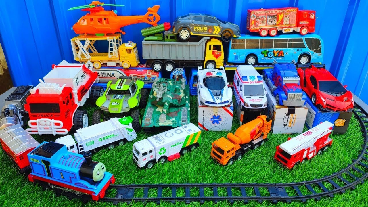 Mega RC Truck RC Heavy Haulage RC Car Transport RC Traktor Volvo Lesu BL71 RC Wheel Loader Dozer 190