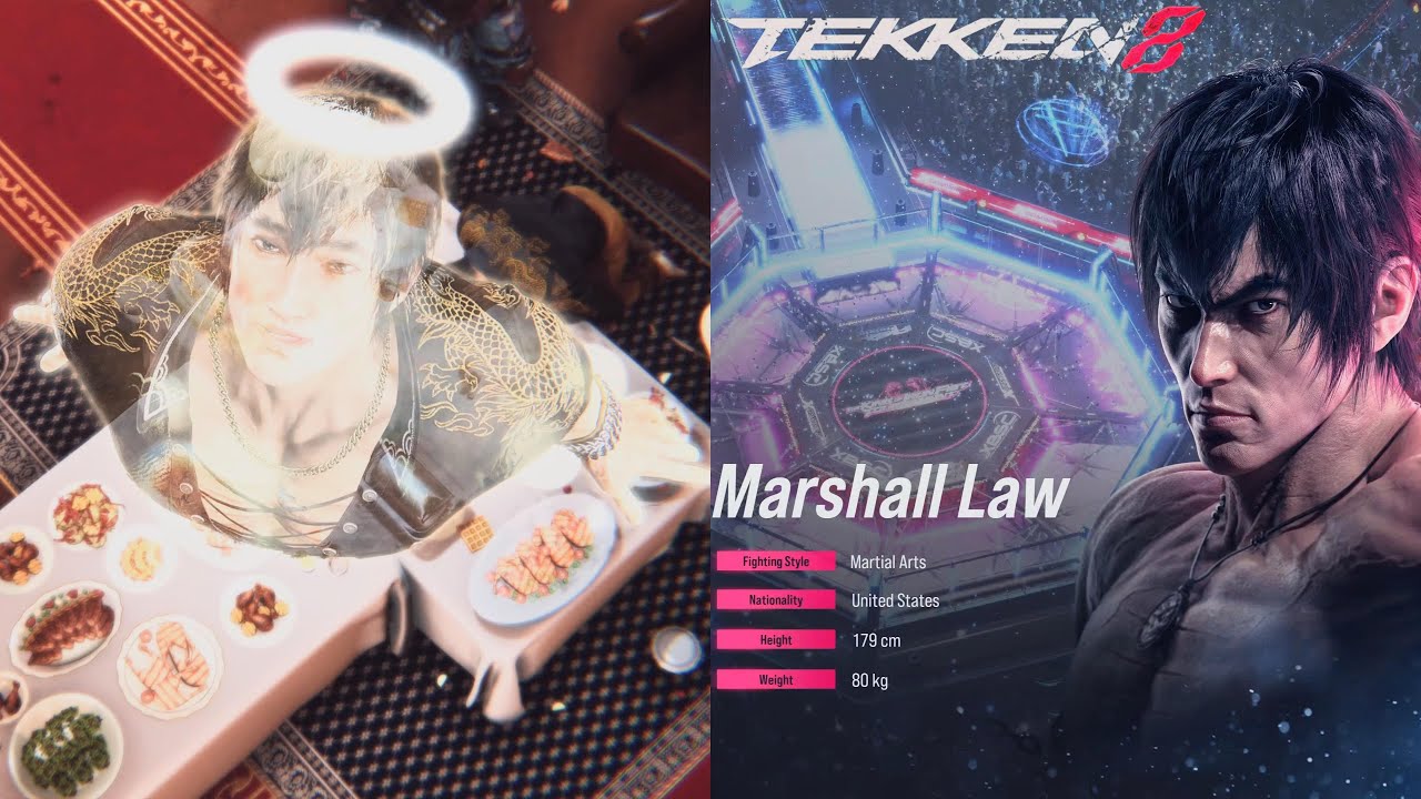 Tekken 8 | Marshall Law Ending & Story Characters Episode, Final Stage Paul [4KPS5]