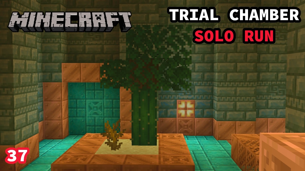 Taking on a Trial Chamber by Myself: Minecraft Let's Play