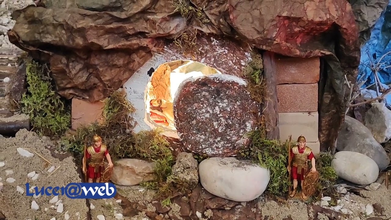 Il presepe pasquale alla chiesa del Carmine di Lucera